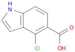 1H-Indole-5-carboxylic acid, 4-chloro-