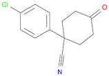 Cyclohexanecarbonitrile, 1-(4-chlorophenyl)-4-oxo-