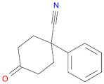 Cyclohexanecarbonitrile, 4-oxo-1-phenyl-
