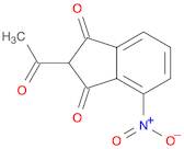 1H-Indene-1,3(2H)-dione, 2-acetyl-4-nitro-