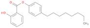Benzoic acid, 2-hydroxy-, 4-octylphenyl ester