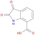 1H-Indole-7-carboxylic acid, 2,3-dihydro-2,3-dioxo-