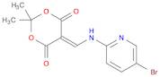 1,3-Dioxane-4,6-dione, 5-[[(5-bromo-2-pyridinyl)amino]methylene]-2,2-dimethyl-