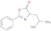 5(4H)-Oxazolone, 4-(2-methylpropyl)-2-phenyl-