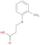 Propanoic acid, 3-(2-methylphenoxy)-