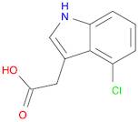 1H-Indole-3-acetic acid, 4-chloro-
