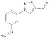 5-Isoxazolecarboxaldehyde, 3-(3-methoxyphenyl)-