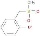 Benzene, 1-bromo-2-[(methylsulfonyl)methyl]-