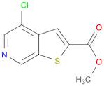 Thieno[2,3-c]pyridine-2-carboxylic acid, 4-chloro-, methyl ester