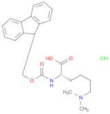 L-Lysine, N2-[(9H-fluoren-9-ylmethoxy)carbonyl]-N6,N6-dimethyl-, hydrochloride (1:1)