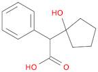 Benzeneacetic acid, α-(1-hydroxycyclopentyl)-