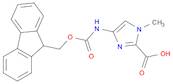 1H-Imidazole-2-carboxylic acid, 4-[[(9H-fluoren-9-ylmethoxy)carbonyl]amino]-1-methyl-