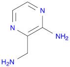 2-Pyrazinemethanamine, 3-amino-