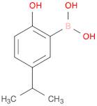 Boronic acid,[2-hydroxy-5-(1-methylethyl)phenyl]- (9CI)