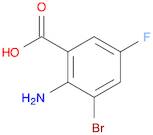 Benzoic acid, 2-amino-3-bromo-5-fluoro-