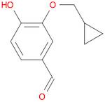 Benzaldehyde, 3-(cyclopropylmethoxy)-4-hydroxy-