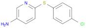 3-Pyridinamine, 6-[(4-chlorophenyl)thio]-