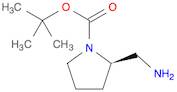 1-Pyrrolidinecarboxylic acid, 2-(aminomethyl)-, 1,1-dimethylethyl ester, (2R)-