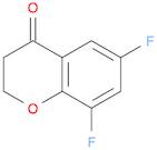 4H-1-Benzopyran-4-one, 6,8-difluoro-2,3-dihydro-