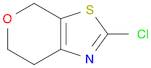 4H-Pyrano[4,3-d]thiazole, 2-chloro-6,7-dihydro-