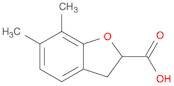 2-Benzofurancarboxylic acid, 2,3-dihydro-6,7-dimethyl-