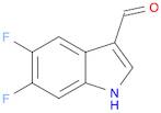 1H-Indole-3-carboxaldehyde, 5,6-difluoro-