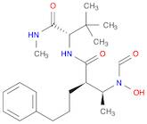 Benzenepentanamide, N-[(1S)-2,2-dimethyl-1-[(methylamino)carbonyl]propyl]-α-[(1S)-1-(formylhydroxyamino)ethyl]-, (αR)-