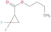 Cyclopropanecarboxylic acid, 2,2-difluoro-, butyl ester