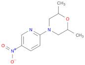 Morpholine, 2,6-dimethyl-4-(5-nitro-2-pyridinyl)-