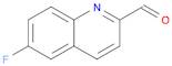 2-Quinolinecarboxaldehyde, 6-fluoro-