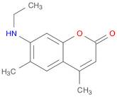 2H-1-Benzopyran-2-one, 7-(ethylamino)-4,6-dimethyl-
