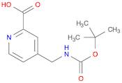 2-Pyridinecarboxylic acid, 4-[[[(1,1-dimethylethoxy)carbonyl]amino]methyl]-