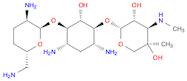 D-Streptamine, O-3-deoxy-4-C-methyl-3-(methylamino)-β-L-arabinopyranosyl-(1→6)-O-[2,6-diamino-2,3,4,6-tetradeoxy-α-D-erythro-hexopyranosyl-(1→4)]-2-deoxy-