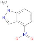 1H-Indazole, 1-methyl-4-nitro-