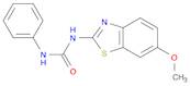 Urea, N-(6-methoxy-2-benzothiazolyl)-N'-phenyl-
