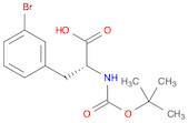 D-Phenylalanine, 3-bromo-N-[(1,1-dimethylethoxy)carbonyl]-