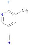 3-Pyridinecarbonitrile, 6-fluoro-5-methyl-