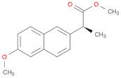2-Naphthaleneacetic acid, 6-methoxy-α-methyl-, methyl ester, (αS)-