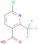 3-Pyridinecarboxylic acid, 6-chloro-2-(trifluoromethyl)-