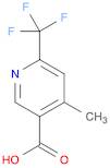 3-Pyridinecarboxylic acid, 4-methyl-6-(trifluoromethyl)-