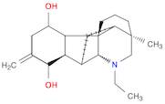 8,10a-Ethano-11,3,6a-ethanylylidene-8H-indeno[2,1-b]azocine-7,10-diol, 1-ethyldodecahydro-3-methyl-9-methylene-, (3R,6aS,6bS,7S,8R,10R,10aS,11R,11aR,13R)-