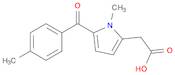 1H-Pyrrole-2-acetic acid, 1-methyl-5-(4-methylbenzoyl)-