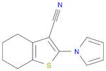 Benzo[b]thiophene-3-carbonitrile, 4,5,6,7-tetrahydro-2-(1H-pyrrol-1-yl)-
