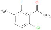Ethanone, 1-(6-chloro-2-fluoro-3-methylphenyl)-