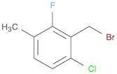 Benzene, 2-(bromomethyl)-1-chloro-3-fluoro-4-methyl-