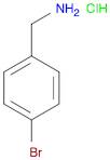 Benzenemethanamine, 4-bromo-, hydrochloride (1:1)