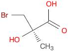 Propanoic acid, 3-bromo-2-hydroxy-2-methyl-, (2R)-