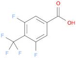 Benzoic acid, 3,5-difluoro-4-(trifluoromethyl)-