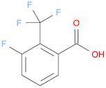 Benzoic acid, 3-fluoro-2-(trifluoromethyl)-