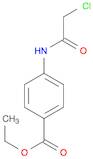 Benzoic acid, 4-[(2-chloroacetyl)amino]-, ethyl ester